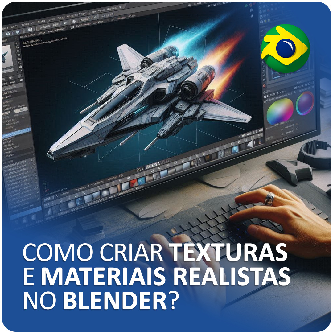 Como criar Texturas e Materiais realistas no Blender? - Dicas e técnicas para dar vida aos seus elementos 3D